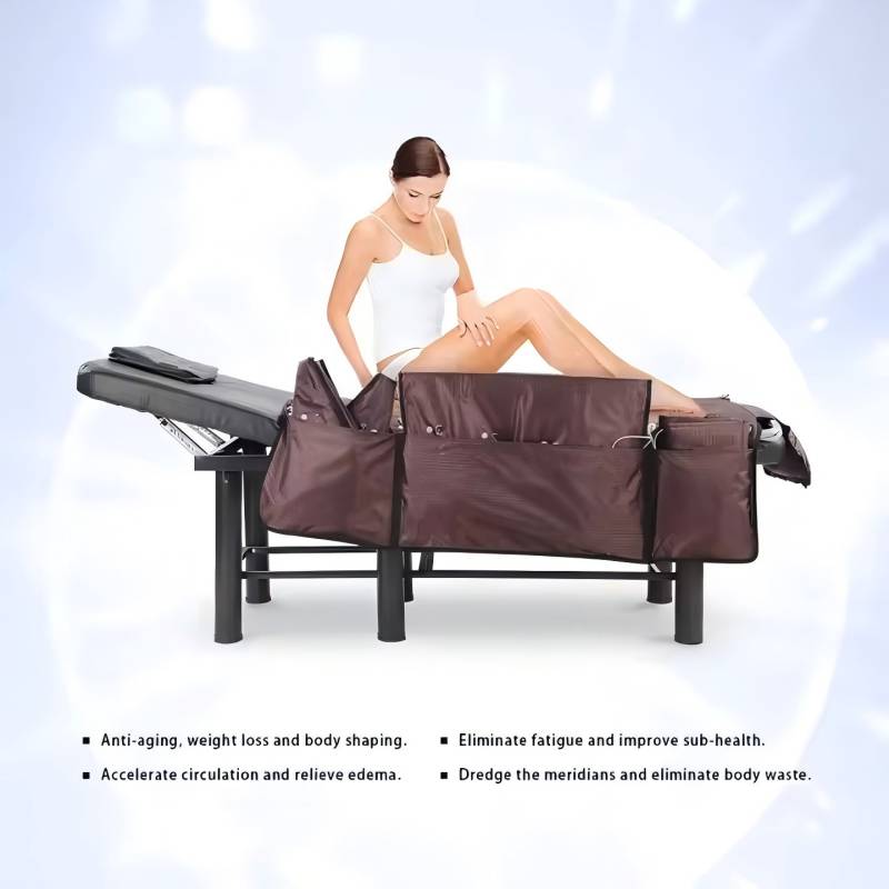 Sauna Blanket Infrared - 3 In 1 Pressotherapy Infrared Lymphatic