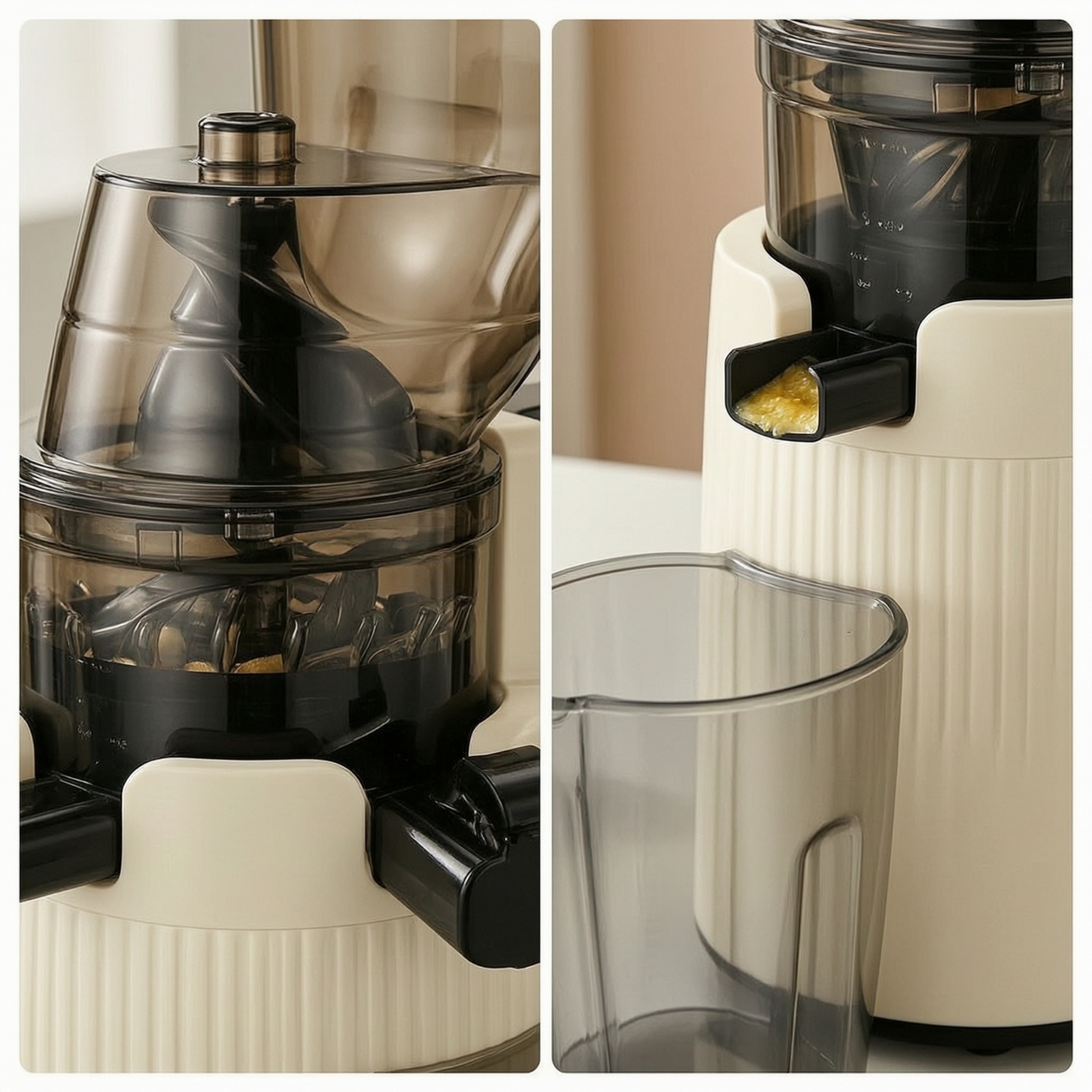 Cold Press Juicer - Slow Juicer Vertical Cold Press Juicer