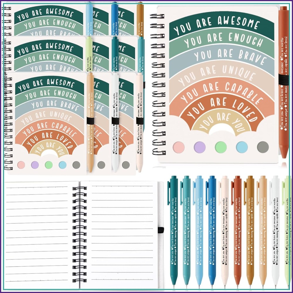 Health Wellness Notes - 100 Pcs Mental Health Gifts for