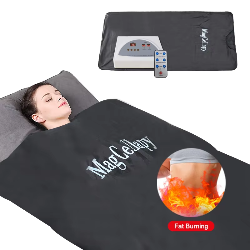 Sauna Blanket Infrared - Acid Relieving Blanket Massage Steam Bag