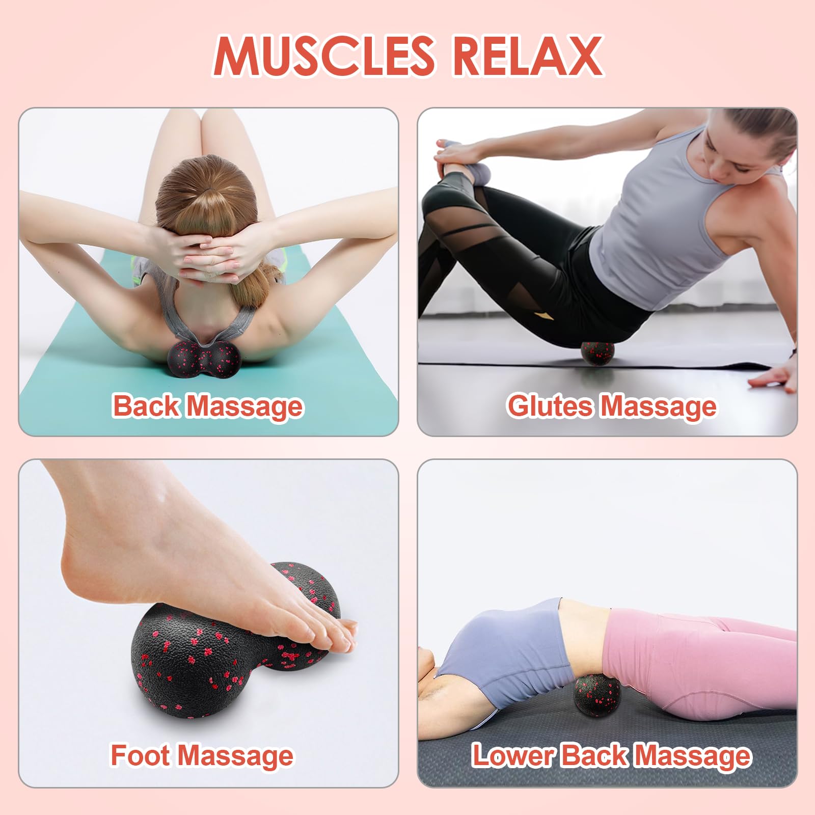 Hollow Yoga Roller Massage Pea - Vibrating Foam Roller avis et prix