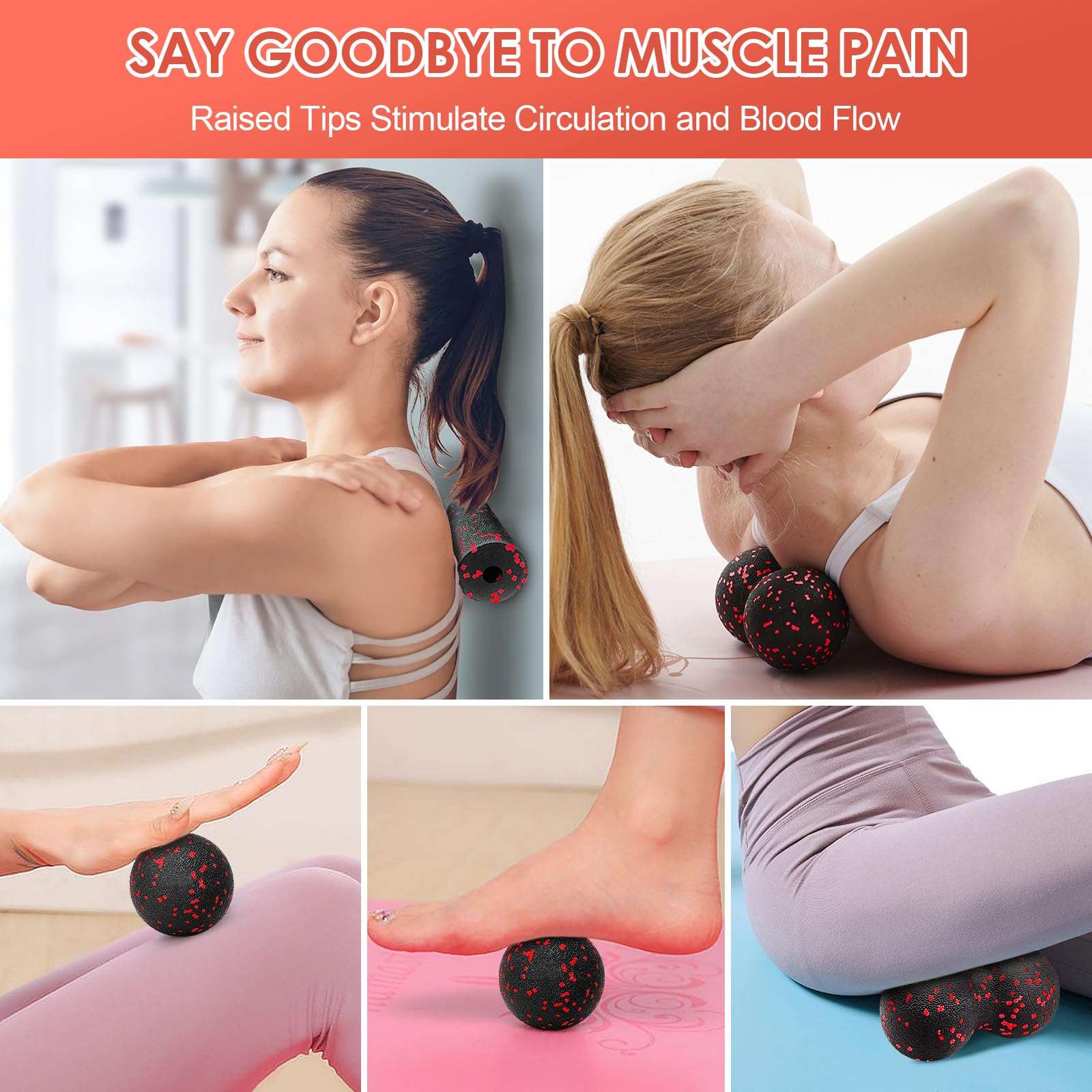 Hollow Yoga Roller Massage Pea - Vibrating Foam Roller avis et prix
