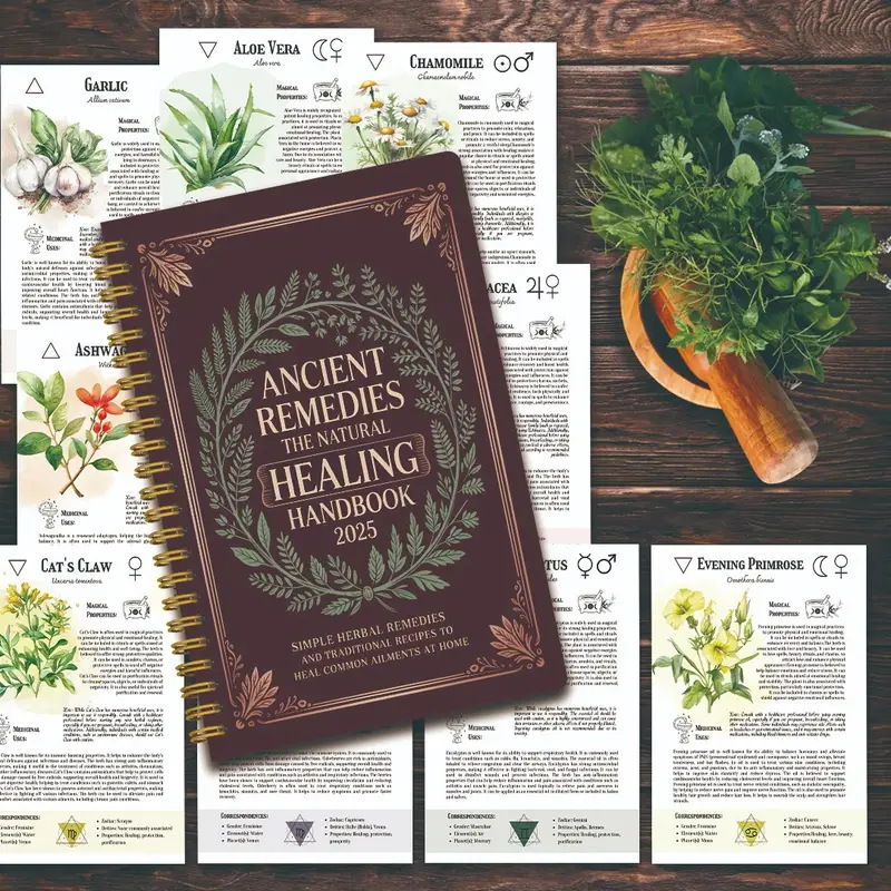 Natural Remedies Handbook with - Health & Wellness Fee avis et prix