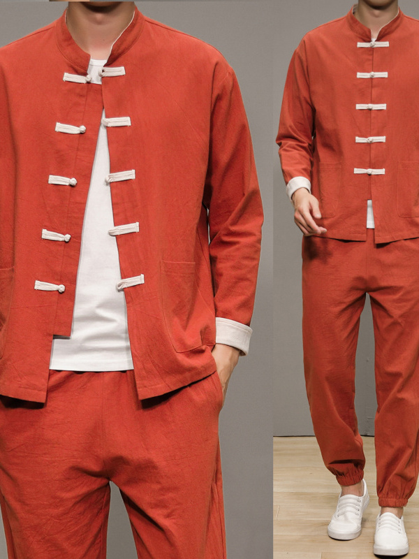 Chinese Style Cotton Linen Tan - Health & Wellness Fee avis et prix