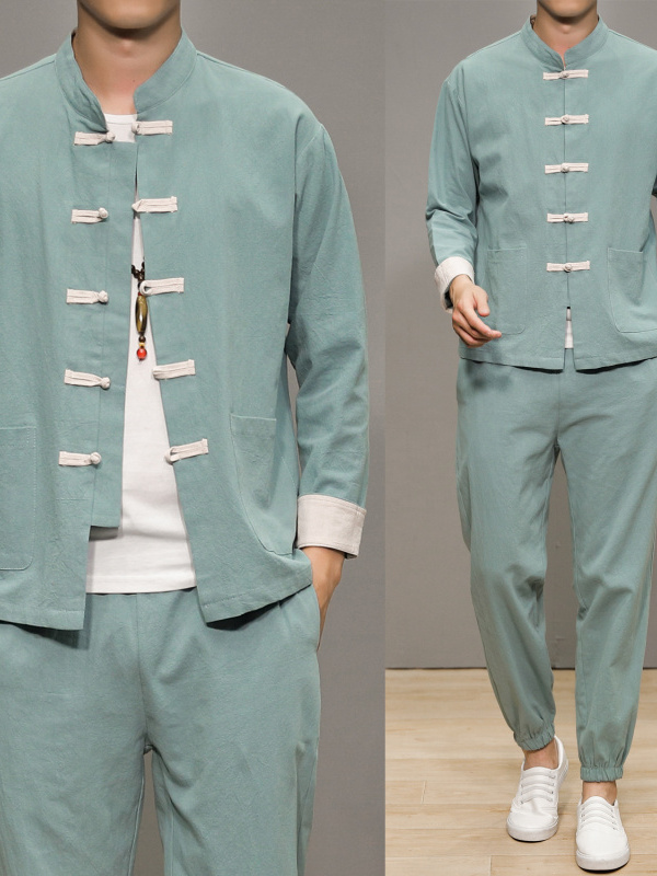 Chinese Style Cotton Linen Tan - Health & Wellness Fee avis et prix