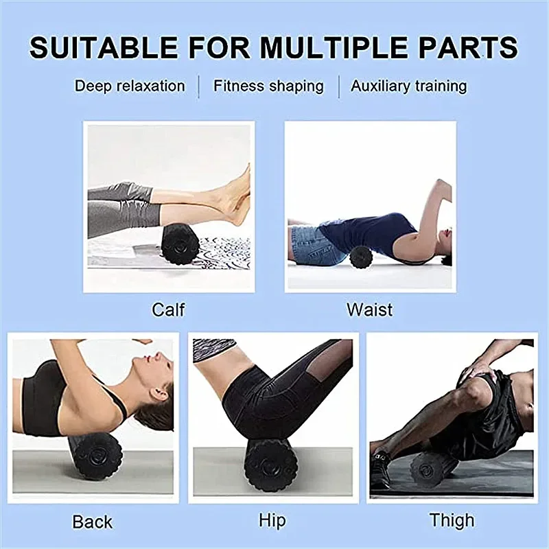 4-Speed Vibrating Electric Yog - Vibrating Foam Roller avis et prix
