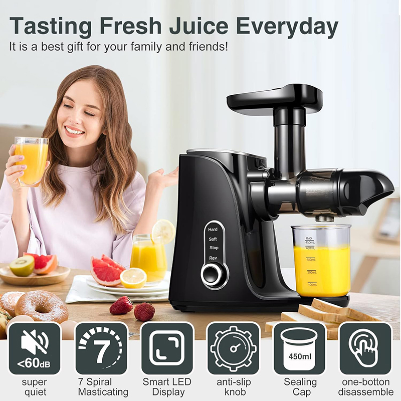 &* QANA Juicer Machines,Slow C - Cold Press Juicer avis et prix