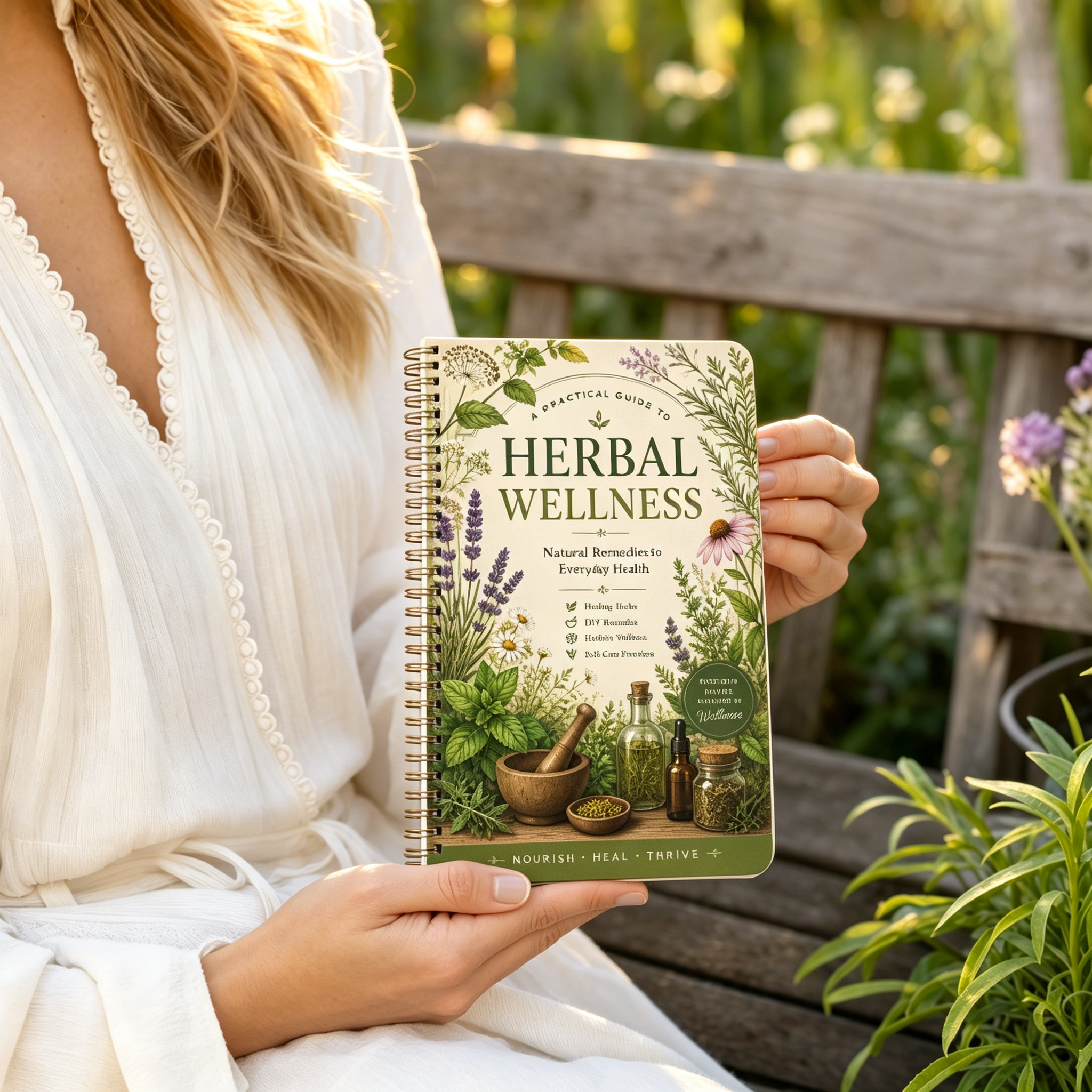 Herbal Remedies Journal A5 Spi - Health Wellness Notes avis et prix