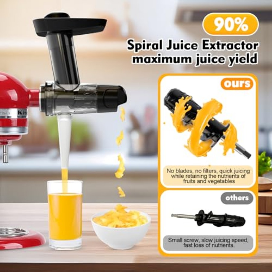 Masticating Juicer Attachment  - Cold Press Juicer avis et prix
