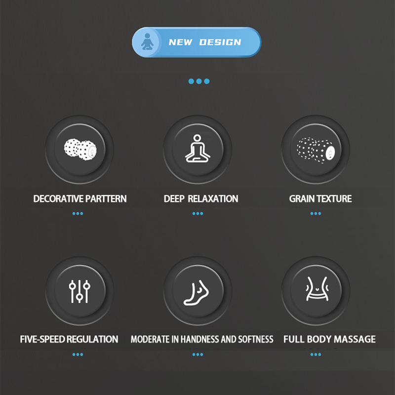 Rechargeable 5 Gears Vibrating - Vibrating Foam Roller avis et prix
