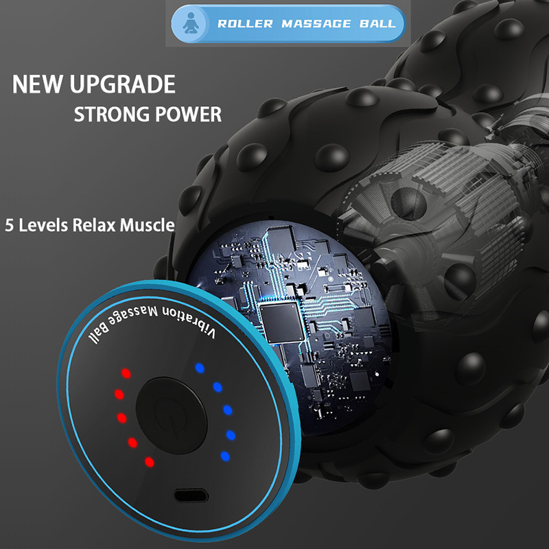 Rechargeable 5 Gears Vibrating - Vibrating Foam Roller avis et prix